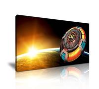 Orchestre de lumière électrique, musique Rock Art, Imprimé mural sur toile 82 cm x 41 cm