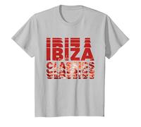 Orchestre en Direct de Pete Tong Ibiza Classics T-Shirt, Enfant, Argent, 8 Ans