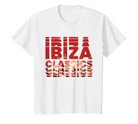 Orchestre en Direct de Pete Tong Ibiza Classics T-Shirt, Enfant, Blanc, 3 Ans