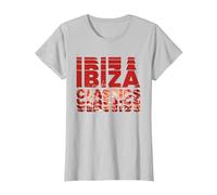 Orchestre en Direct de Pete Tong Ibiza Classics T-Shirt, Femme, Argent, 3XL