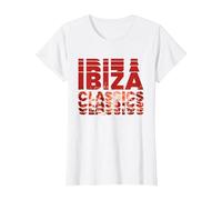 Orchestre en Direct de Pete Tong Ibiza Classics T-Shirt, Femme, Blanc, 3XL