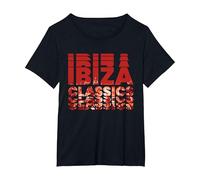 Orchestre en Direct de Pete Tong Ibiza Classics T-Shirt, Femme Grandes Tailles, Noir, 2X