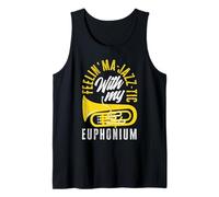 Orchestre en Laiton Vintage Euphonium Player Débardeur