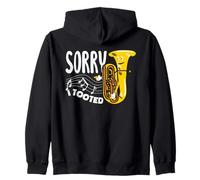 Orchestre en Laiton Vintage Euphonium Player Sweat à Capuche