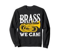 Orchestre en Laiton Vintage Euphonium Player Sweatshirt