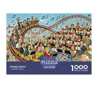 Orchestre International de Kazoo Puzzle en Bois Imperméable Puzzles De 1000 Pièces pour Adultes Cadeaux Amusant Jeux De Stimulants