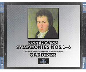 Orchestre Révolutionnaire Et Romantique & John Eliot Gardiner - Ludwig Van Beethoven : Symphonies Nos. 1-6 (BOX 3CD)