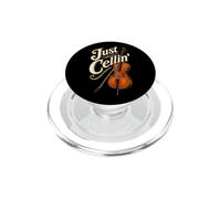 Orchestre : Violoncelliste Just Cellin' Classical Music PopSockets PopGrip pour MagSafe