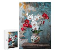 Orchid Flowers in Decorative Vase Puzzle 1000 Pièces Educa Jouet en Bois Cadeau Unique Décoration Intérieure Jeu Éducatif Challenge Toy Adultes Et Enfants À Partir De 14 Ans 1000 PCS