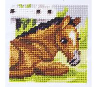 Orchidea Kit à broder pour enfants demi point de croix cheval 9603