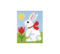 Orchidea Kit à broder pour enfants demi point de croix lapin 9703
