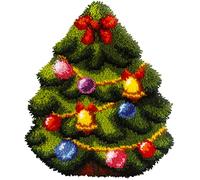 Orchidea kit de Tapisserie au Crochet : en Forme de Coussin : : Arbre de Noël, Multi, 39 x 47 cm, Toile imprimée, Multicolore, 39 x 47cm