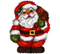 Orchidea Kit de Tapisserie au Crochet : en Forme de Coussin : : Père Noël, Multi, 35 x 46 Cm