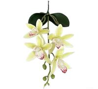Orchidée artificielle d'Asie de l'Est formée à partir d'EVA pour décoration de table d'invités de mariage, décoration de salle à manger et image marketing numérique (G)