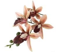 Orchidée artificielle d'Asie de l'Est formée à partir d'EVA pour décoration de table d'invités de mariage, décoration de salle à manger et image marketing numérique (K)