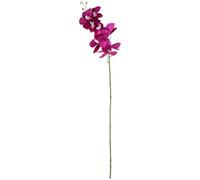 Orchidée Élégant Artificielle Plastique, Pourpre Tige, 80cm Mariage