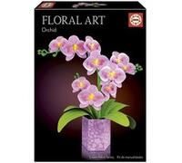 Educa Borrás Jeu éducatif Orquídea Arte Floral Rose Enfants