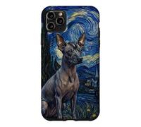 Orchidée Inca péruvienne Van Gogh Nuit étoilée Coque pour iPhone 11 Pro Max