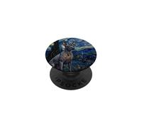 Orchidée Inca péruvienne Van Gogh Nuit étoilée PopSockets PopGrip Adhésif
