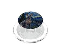 Orchidée Inca péruvienne Van Gogh Nuit étoilée PopSockets PopGrip pour MagSafe