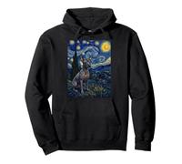 Orchidée Inca péruvienne Van Gogh Nuit étoilée Sweat à Capuche