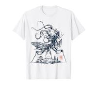 Orchidée Mantis Mont Fuji Japon Esthétique T-Shirt
