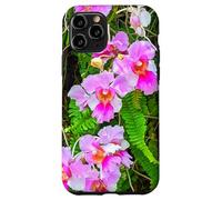 Orchidée Rose Singapour, Princesse Aloha Orchidée Formes Mania Coque pour iPhone 11 Pro