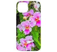 Orchidée Rose Singapour, Princesse Aloha Orchidée Formes Mania Coque pour iPhone 15 Plus