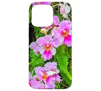 Orchidée Rose Singapour, Princesse Aloha Orchidée Formes Mania Coque pour iPhone 15 Pro Max