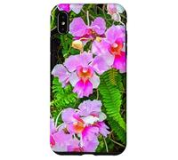 Orchidée Rose Singapour, Princesse Aloha Orchidée Formes Mania Coque pour iPhone XS Max
