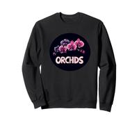 Orchidées vibrantes pour célébrer la couleur de la nature Sweatshirt