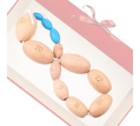 Orchidomètre En Bois,Outil De Mesure Endocrine En Bois - Orchidomètre De Précision,Pour Clinique Maison Éducation Laboratoire Endocrinologue Pédiatre Et Hôpital