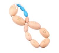Orchidomètre - Outil de mesure endocrinienne, outil de diagnostic, échelle de perles graduée précise avec construction en bois durable, instruments d'évaluation médicale