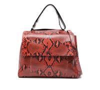 Orciani - Sac cabas moyen Sveva effet python - Femme - Sacs - Rouge - Taille: ONE Size