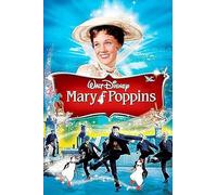 ORCOW Affiches d'art Mary Poppins, affiches de film de peinture sur toile classique, impressions d'art mural, affiches d'art Vogue 40x60 cm sans cadre