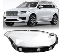 ORCOW Couverture de Lentilles de Phare de Phare de Voiture pour Volvo XC90 2015-2022, Polycarbonate Transparent, Gauche Ou Droite 1 PièCes,Left-1