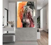 ORCOW Homme Portrait Affiche Gay Mur Art Gay Affiche Peintures Gay Photo Toile Art Imprime Décor À La Maison 40X60 Cm sans Cadre