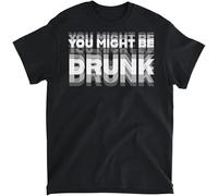 OrcoW T-shirt humoristique avec inscription « You Might Be Drunk », 15.99, S