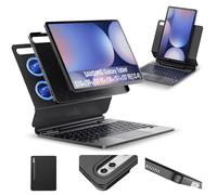 ORDA pour Samsung Galaxy Tab S10+ Plus/S9 + Plus/S9 FE+ Plus/S8+ Plus/S7+ Plus/S7 FE avec Clavier AI Clé Mode Dex Paysage/Portrait Stand de 12,4" Abotique magnétique Animal Multi-Touch TrackPad