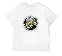 Ordained Minister Church of The Flying Spaghetti Monster FSM Unisex T-Shirt Printed Tee Graphic Top Men White Shirt 3XL