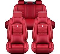 ORDALI Housse de siège de Voiture en Cuir pour BMW X3 E83 F25 2005 2006 2007-2019,Tout Compris Couvre Sieges Avant et Arrière sièges Protection Ensembles Interieur Accessoires,E-Red