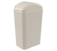 Ordate 14 L Corbeille à Papiers Plastique, Poubelle avec Couvercle Basculant