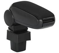 Ordellia Accoudoir de voiture réglable pour Suzuki Swift 2005, noir ABS avec compartiment de rangement, couvercle rembourré, accessoires de véhicule pour une conduite confortable et un ordre