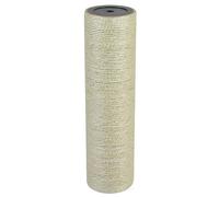Ordellia Arbre à chat en sisal beige - 8 x 30 cm - Montage mural - Trou intérieur de 8 mm - Tronc stable pour escalade, entretien des griffes, jouer, dormir dans l'appartement ou le balcon