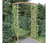 Ordellia Arche en Bambou pour rosiers 118x40x187 cm, Structure Support pour Plantes grimpantes, pergola Jardin terrasse, tonnelle extérieure, décoration Mariage, Passage entrée ou allée