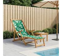 Ordellia Chaise Longue Pliante en Bois d’Eucalyptus Massif 3 Positions avec Repose Pieds, transat inclinable pour Jardin terrasse Balcon Piscine Plage extérieur 110 kg