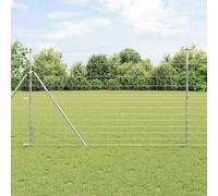 Ordellia Clôture en fil soudé 25 x 1,5 m avec acier galvanisé, éléments de clôture robustes pour clôture de jardin et brise-vue, résistante aux intempéries, idéale pour terrasse, balcon, extérieur