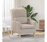 Ordellia Fauteuil moderne en tissu Sharpa, gris clair, 76 x 94 x 102 cm, cadre en bois, confortable pour salon, chambre à coucher, salle de lecture, adulte