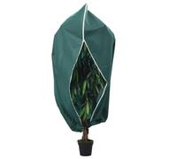 Ordellia Housses de Protection pour Plantes avec Fermeture éclair 2 pcs Vert Tissu Non tissé Durable pour Jardin Culture et Protection Contre Le Gel