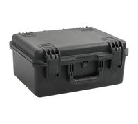 Ordellia Mallette de transport noire pour voyage en avion en PP et ABS avec coque rigide, insert en mousse, valve de pression, verrouillable, 49 x 38 x 23 cm, pour accessoires d'appareil photo et